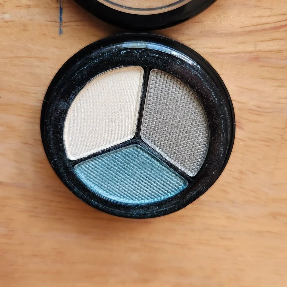 Paese Opal Eyeshadows Trio Perl Silk #236 Lady Of The Lake Beige Taupe Green blu